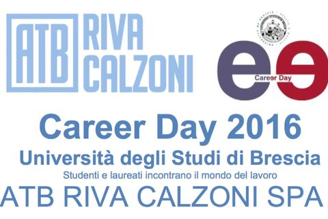 Career Day 2016 - Università degli Studi di Brescia