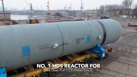 HDS Reactor for Ultra Clean Fuel (UCF) Diesel Euro V